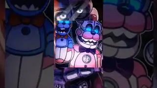 Funtime Freddy and bon bon Edit #fnaf #naofloppa #shortsviral #fivenightsatfreddys #edit