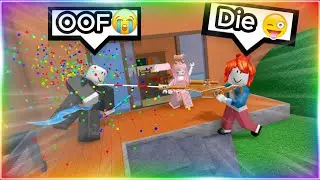 MM2 СМЕШНЫЕ МОМЕНТЫ В РОЛИ ДЕВУШКИ-БЕКОНА 😂‼️