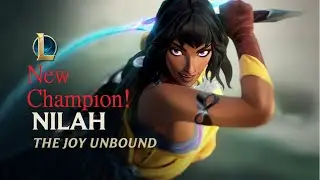 Nilah Abilities and Engage Combo on LoL PBE