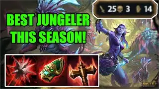 Queen of The Jungle - Bastet Gameplay (Smite Conquest)