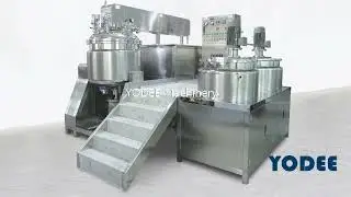 400L Vacuum Emulsifying Mixer - Industrial Homogenizer for Creams, Lotions & Cosmetics