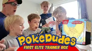 Elite Trainer Debut: Unboxing Our First Pok&eacute;mon Elite Trainer Box! #pokemon #pokedudes #pokemoncards