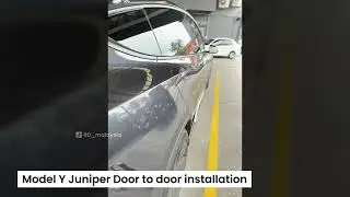 Установка Tesla Model Y Juniper 
