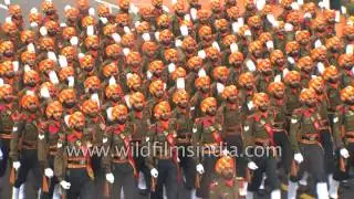Sikh Light Infantry takes part in 68th Republic Day 2017