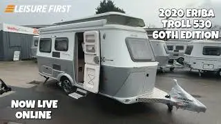 A Quick Look @ Our 2020 Eriba Troll 530 60th Edition Double Dinette With Massive Specification !