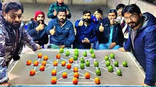 16 Beads Game | Intense Desi Mind Game | Full Strategy & Last Move Shock 😱