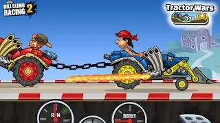TRACTOR WARS NEW EVENT - Hill Climb Racing 2 Walkthrough GamePlay