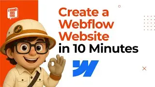 Create a Website in 10 MINUTES with Webflow! + Custom Domain + Hosting | Tutorial | No Code School