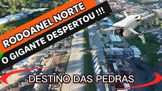 OBRAS RODOANEL MÁRIO COVAS TRECHO NORTE, O DESTINO DAS PEDRAS 