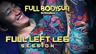 JAPANESE ORIENTAL FULL LEG TATTOO | FULL BODYSUIT PROJECTS