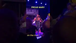 SouLe & The SuperBands very own Black Diamond sings Proud Mary by Ike & Tine Turner