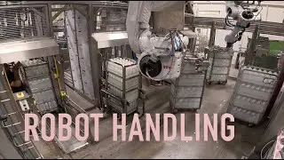 Awesome Automated Door Closer & Robot Handling System in Action!