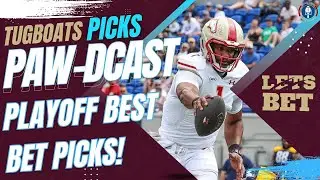 UFL Conference Playoffs Best Bets! | Tugboat's PICKS | Paw'dCast #ufl