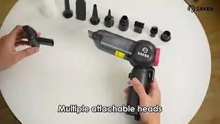 🚗💨 The 6-in-1 Car Vacuum You Didn&rsquo;t Know You Needed! | Saker Mini Vacuum