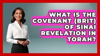 What Is The Covenant (Brit) Of Sinai Revelation In Torah? - Explaining The Torah