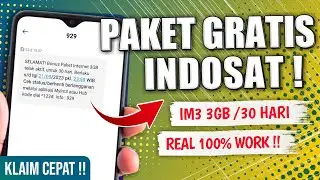 🟢 Klaim Cepat! Cara Dapat Paket IM3 Gratis 3GB - Kuota Gratis Indosat 2023 Terbaru