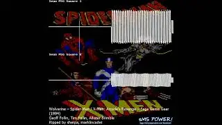 Spider-Man / X-Men: Arcade's Revenge - Sega Game Gear - Allister Brimble; Geoff Follin; Tim Follin