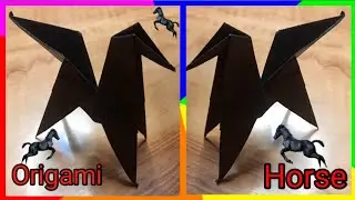 How To Make an Origami PAPER HORSE | Paper Crafts 321 Horse |
