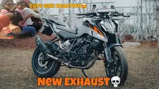 Akrapovic R1m Exhaust For Duke Gen3💥💀 | Duke Gen3 Exhaust Modification | Akrapovic R1m