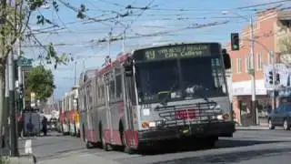 San Francisco Municipal Railway Mission Street Trackless Trolleys