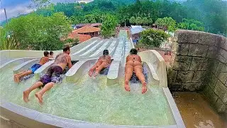 Nitro-X Racing Waterslide at Magic City Water Park, Brazil