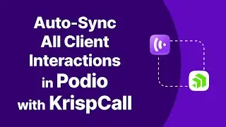 KrispCall + Podio Integration | Phone System, Calling & SMS Inside Podio CRM