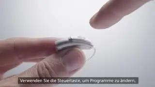 Funktionen der Steuertaste bei einem Amplifon H&ouml;rsystem