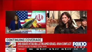 Department of Homeland Security issues National Terrorism Advisory System Bulletin amid Israel-Ir...