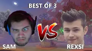 BEST OF 3 VS REXSI + A BONUS GAME - Grandmasters Ranked 1v1 Duel - SMITE