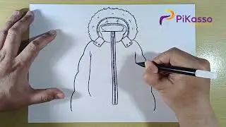 How to Draw Puffer Jacket