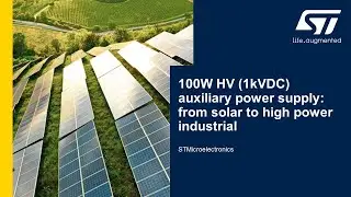 1000W auxiliary power supply: from solar to high power applications