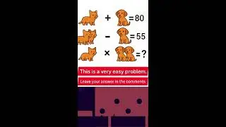 Cat & Dog LIVE Math Puzzle Challenge&mdash; Crack the IQ Riddle in Real Time!