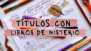CÓMO HACER TÍTULOS BONITOS con dibujos de  HALLOWEEN ✨  FECHAS y  TÍTULOS para APUNTES Y CUADERNOS