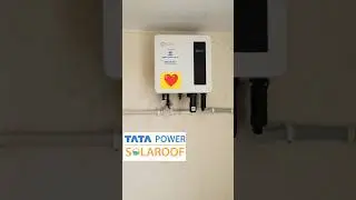 Beautiful Tata Solar Plant ❤️ | #shorts #tatasolar