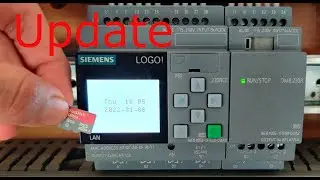 LOGO! Program update with SD-Kart