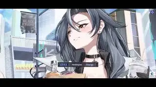 This black friday menu animation thing (Azur Lane)