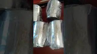 unboxing stainless steel water glass #unboxing #flipkart #stainlesssteel #waterglass