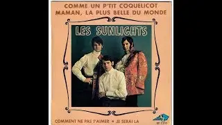 Les sunlights   Comme un petit coquelicot     1968.
