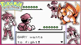 All Rival Gary Battles - Pokemon Red & Blue