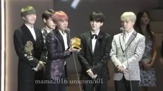 MAMA2016
  BTS best dance Performance speech mama2016