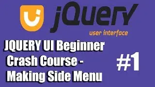 JQUERY UI Beginner's Crash Course - #1 Making Side Menus | READ BELOW
