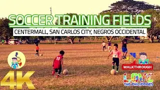 Negros Occidental's Soccer Training Fields at Centermall, San Carlos City