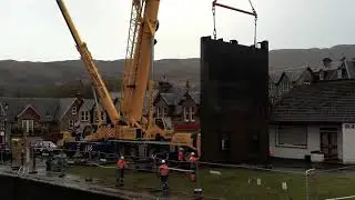 The lock gates of Fort Augustus