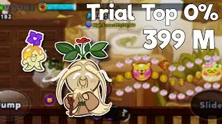 Ginseng Cookie's Trial Top 0% (399 M) - Cookie Run: OvenBreak