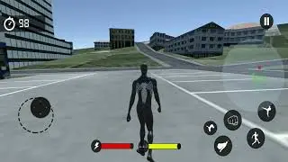 Super Venom Spider Superhero Vs Black Hero Panther Mafia Android Gameplay