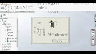Solidworks 2016 / Assembly Tech Drawing - 4 - Drawing Template and Sheet Template
