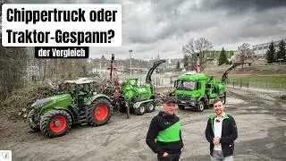 Chippertruck oder Traktor-Gespann? Der ultimative Maschinenvergleich!