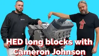 Building a turbo long block for chassis builder Cameron Johnson
