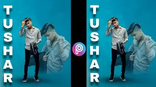 Instagram Model Creative Dual Photo Editing || PicsArt Photo Editing New Style