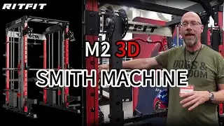 RITFIT M2 | The True All-in-One Home Gym: RITFIT M2 with 3D Smith